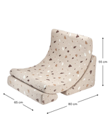 Moon Chair Terrazzo, Sand