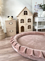 Junior Nest velvet, Beige