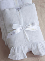Baby blanket, White