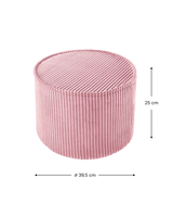 Pouffe, Pink Mousse