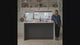 Foldable kitchen tower, Black