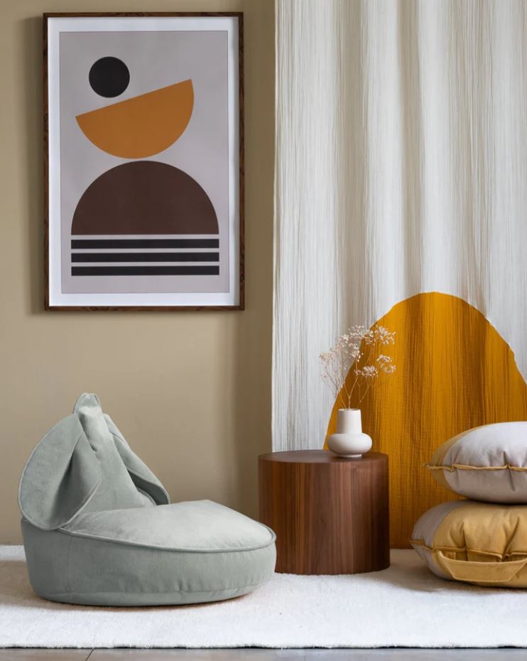 Bunny Beanbag, Misty Green