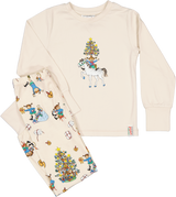 Pyjamas tvådelad Pippi Långstrump JUL