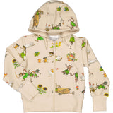 Hoodie Pettson och Findus Beige