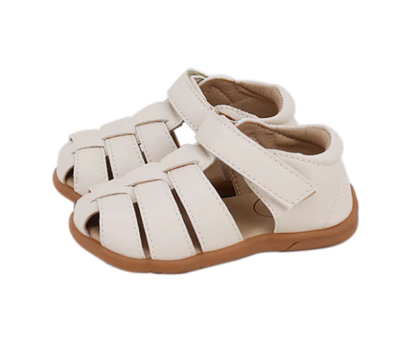 Little Gardener Sandal, Off White