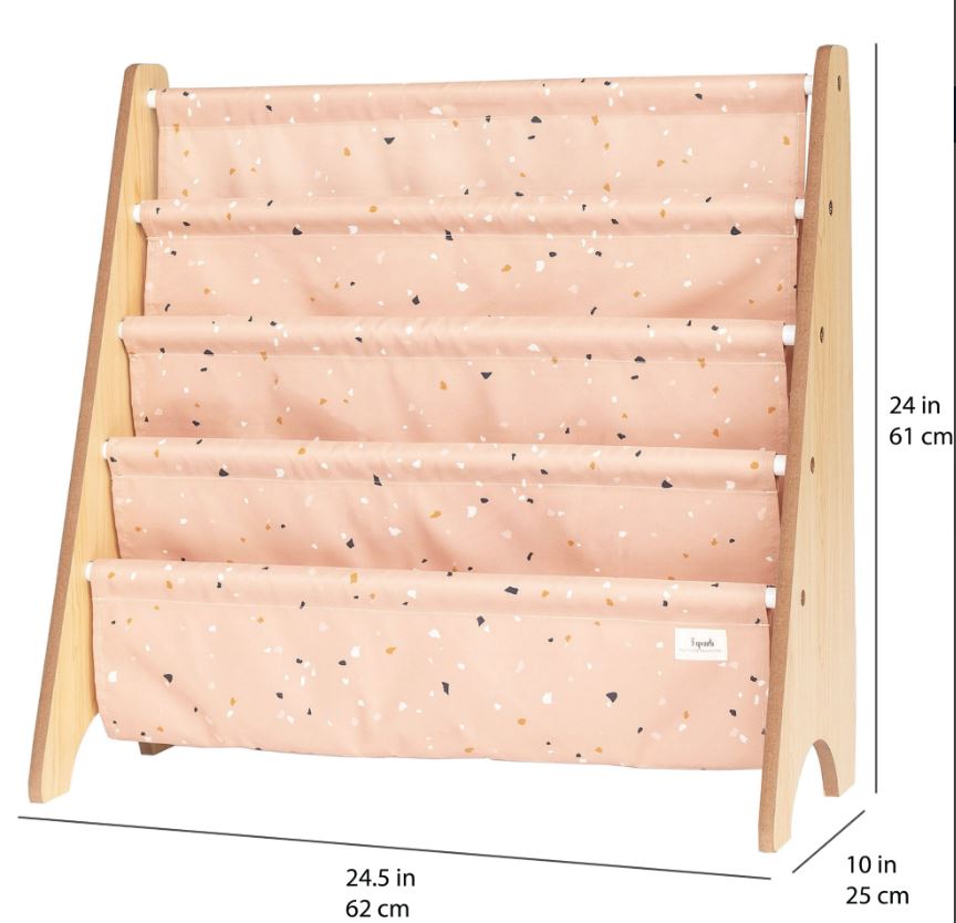 Bokhylla, Terrazzo/Clay