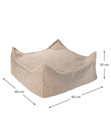 Square Ottoman, Biscuit