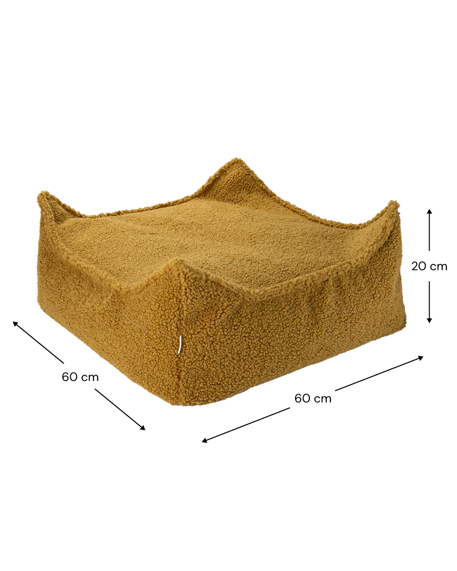 Square Ottoman, Maple