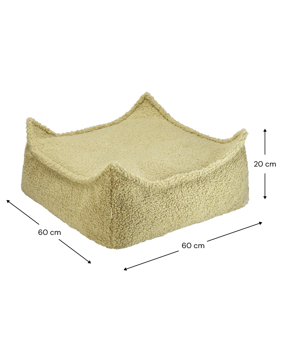 Square Ottoman, Matcha