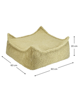 Square Ottoman, Matcha