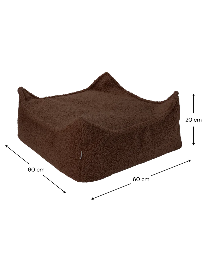 Square Ottoman, Hazel