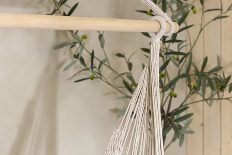 KALINO | Hängstol Offwhite