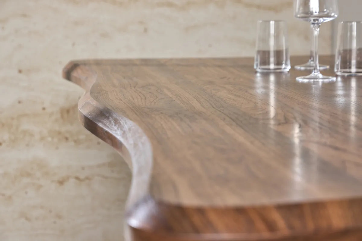 FIONA | Rektangulärt Matbord 180 x 90 | Walnut