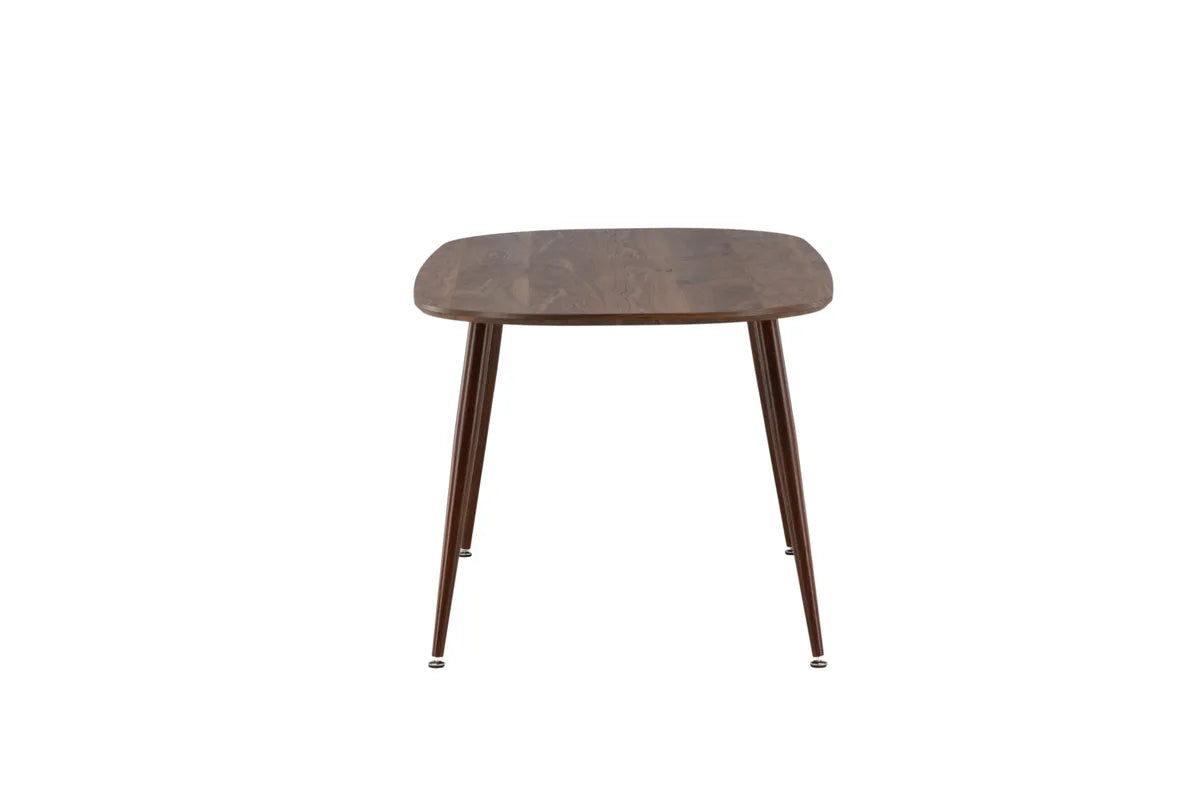 SANFORD |Ovalt Matbord 180 x 90 | Mörkbrun