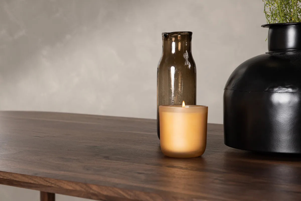 SANFORD |Ovalt Matbord 180 x 90 | Mörkbrun