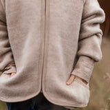 Jacka Ullfleece Beige
