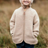 Jacka Ullfleece Beige