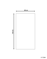 Barnmatta BALABANG Blå 80 x 150 cm Bomull