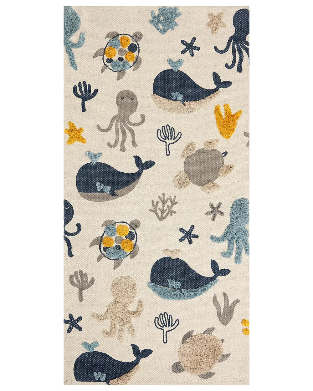 Barnmatta PORSEA Flerfärgad 80 x 150 cm Bomull