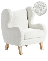 Barnfåtölj FARUM Bouclé, Off White