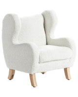 Barnfåtölj FARUM Bouclé, Off White