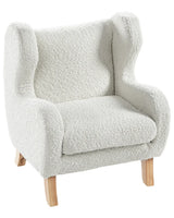 Barnfåtölj FARUM Bouclé, Off White