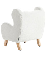 Barnfåtölj FARUM Bouclé, Off White