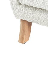 Barnfåtölj FARUM Bouclé, Off White