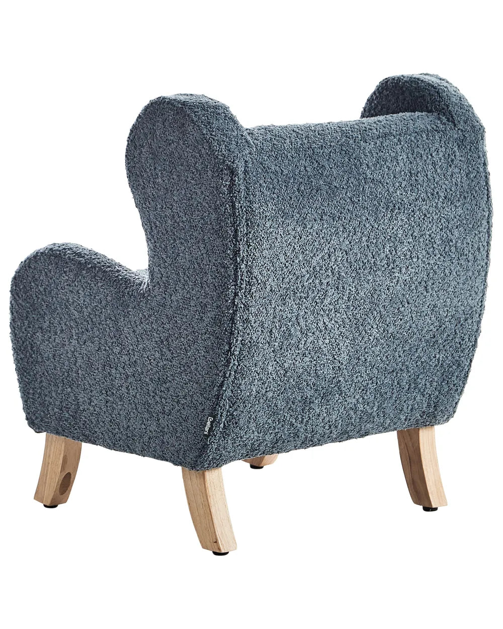 Barnfåtölj FARUM Bouclé, Mörkblå