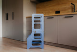 Foldable kitchen tower, Blue