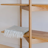 Mid Century Modern Bookcase | Tripod | Solid Oak