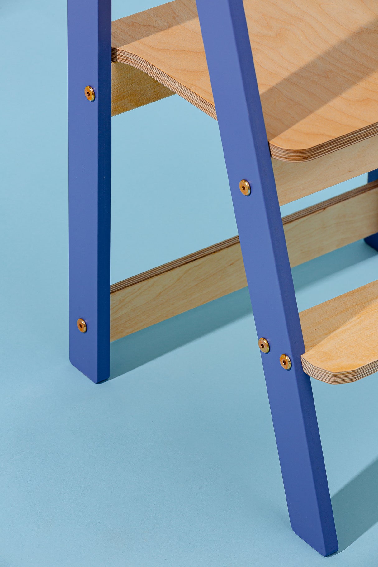 Folding Kitchen Tower, Blue