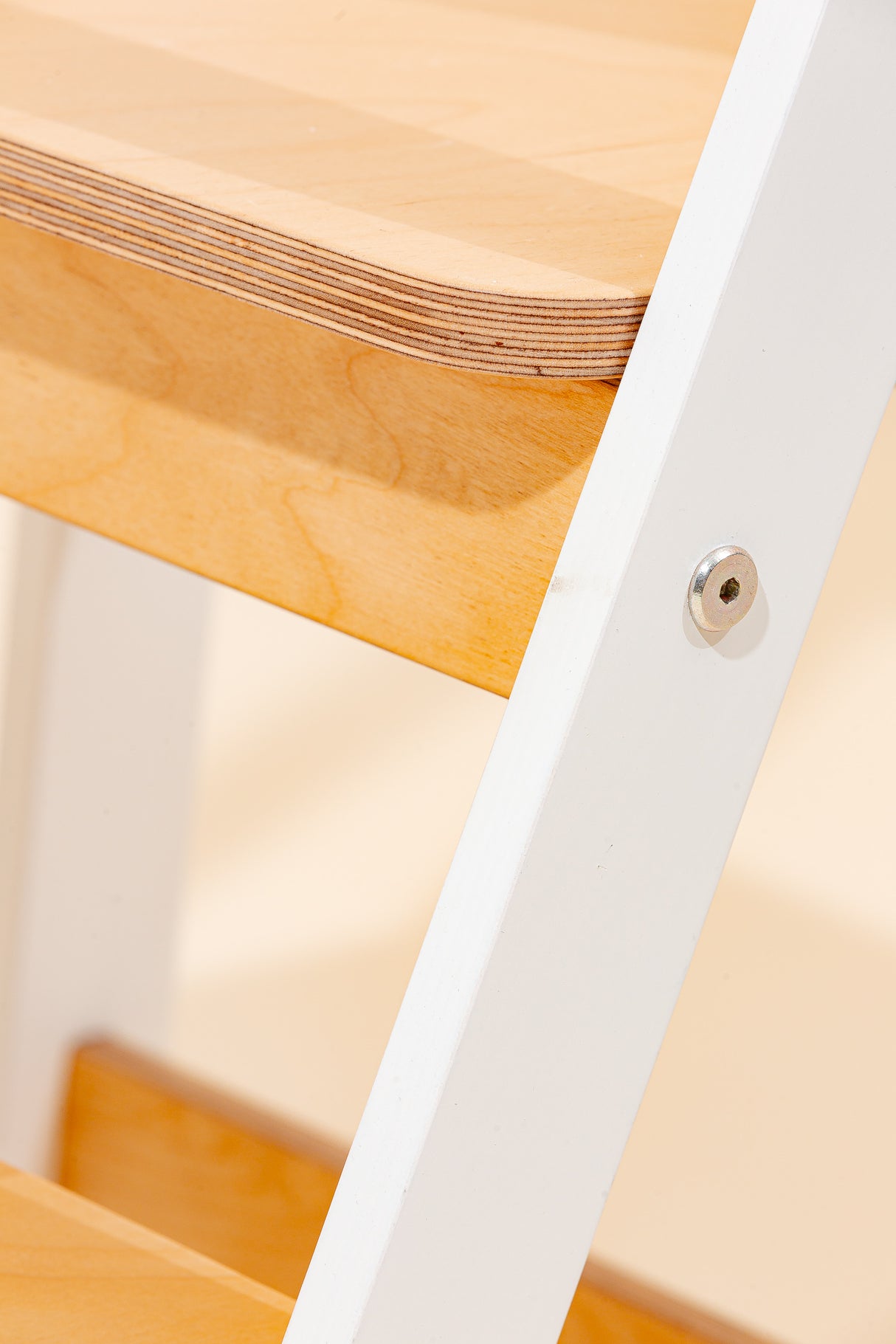 Folding Kitchen Tower, White