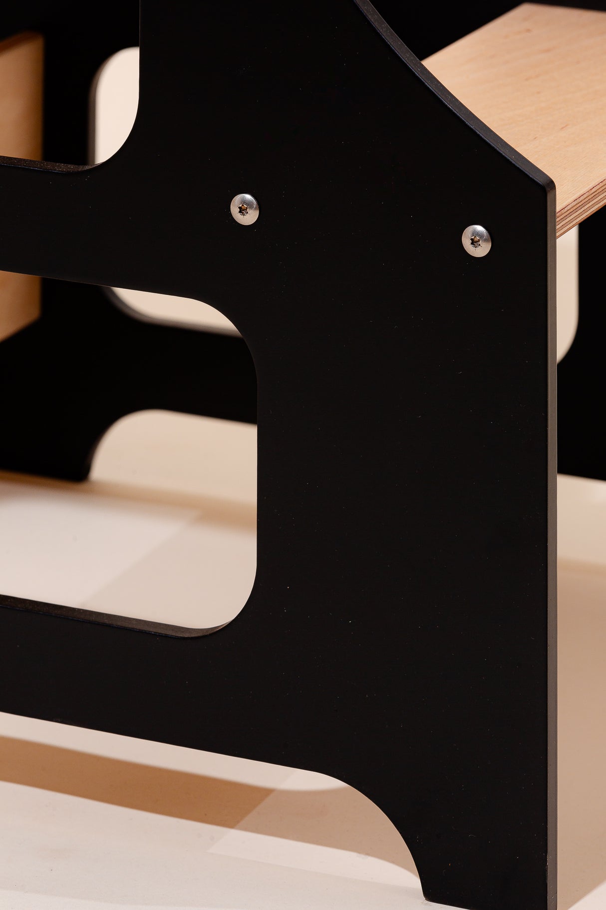 Foldable kitchen tower, Black