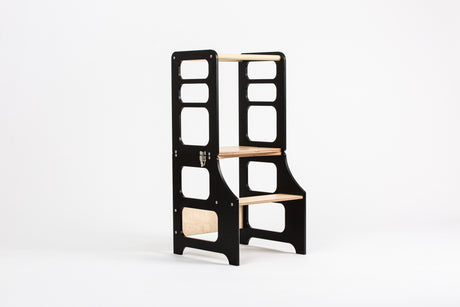 Foldable kitchen tower, Black
