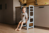 Foldable kitchen tower, Grey