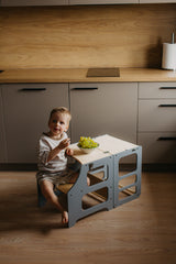 Foldable kitchen tower, Grey