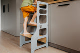 Foldable kitchen tower, Grey