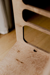Mid-Century Modern Foldable Kitchen Tower | Scandinavian Natural