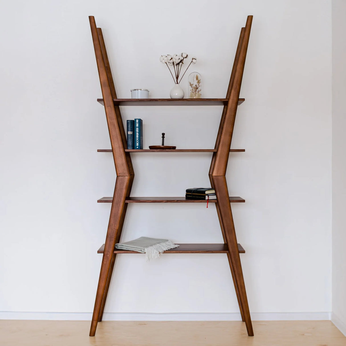 Mid Century Modern Bookcase | The X