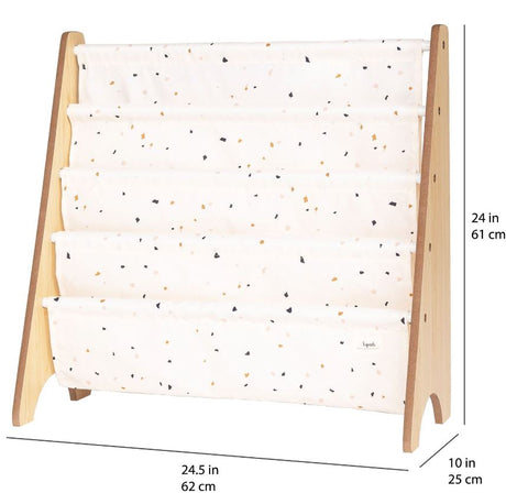 Bokhylla, Terrazzo/Cream