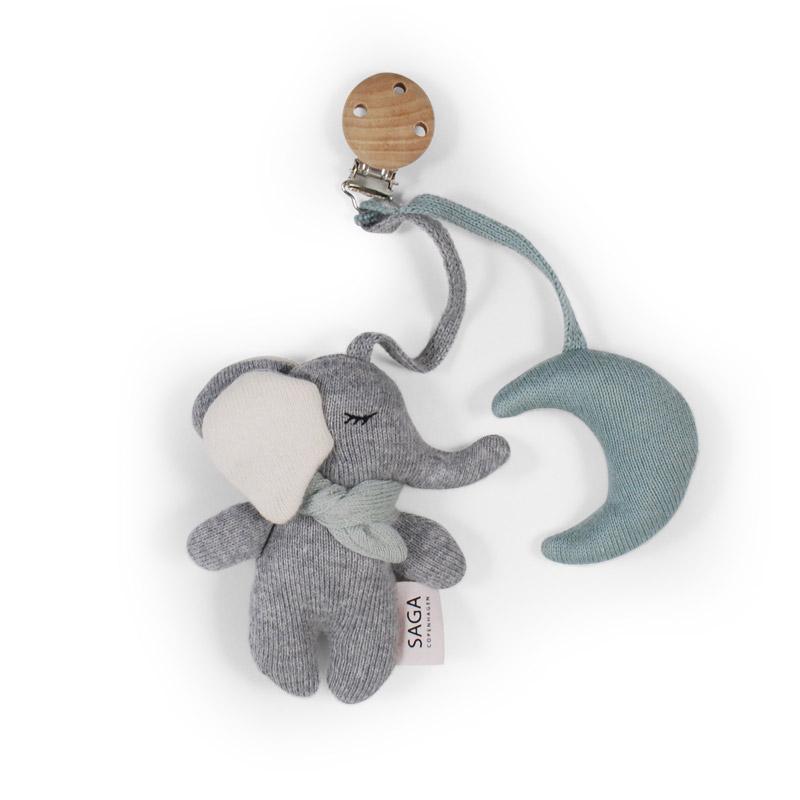Barnvagnshänge, Elefant Cloud Blue