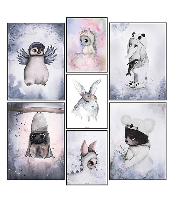 Dollhouse Posters, Animals