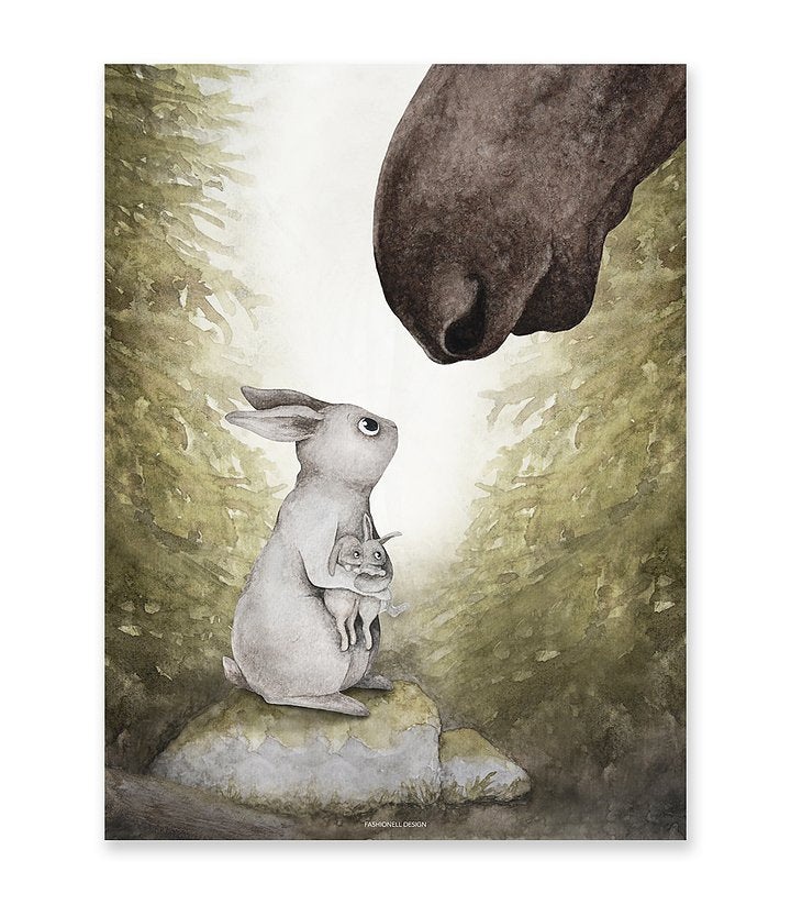 Poster  "Ditte & Stig" - Fashionell