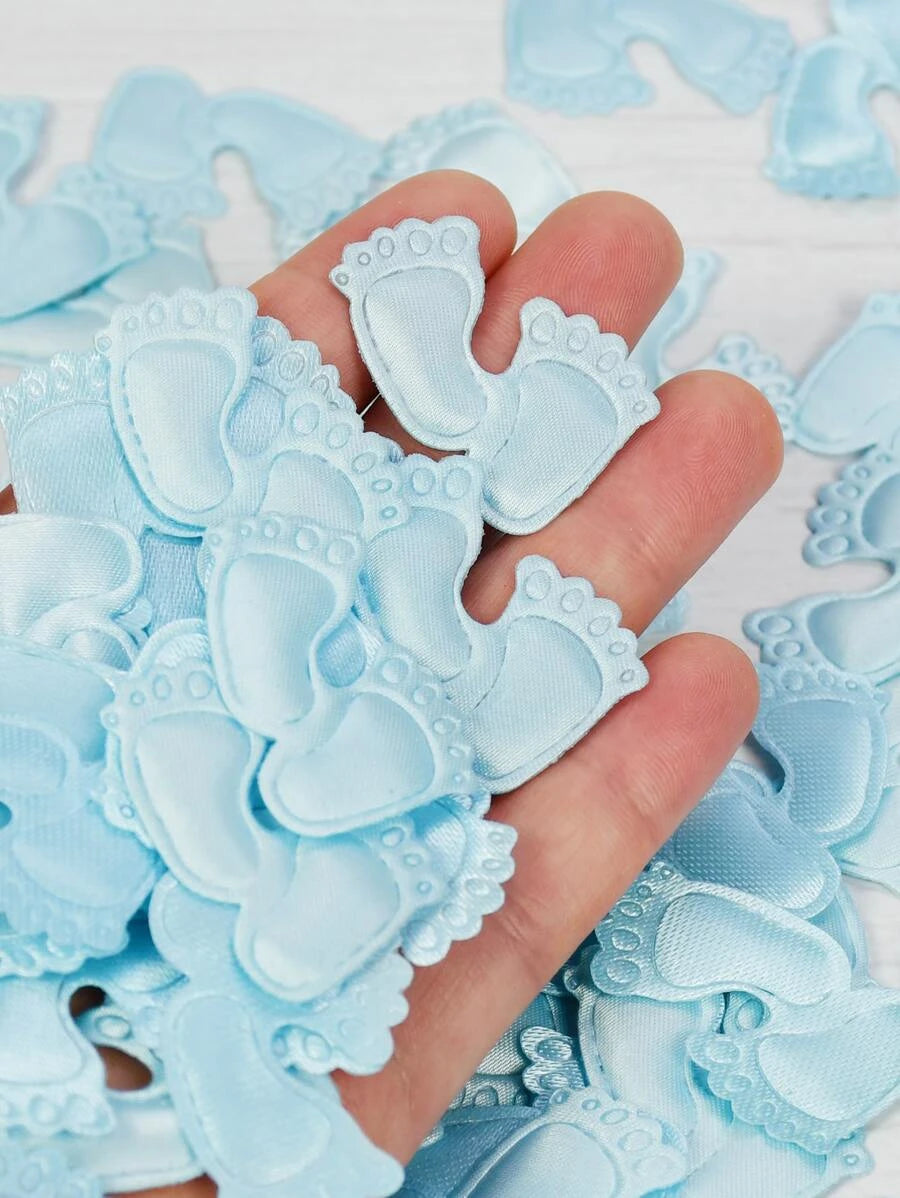 Konfetti, Blå Babyfötter