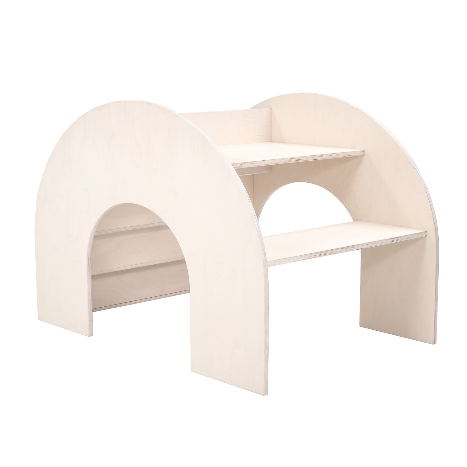 KUMPU Montessori bokhylla, Björk