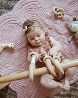 Överkast och kuddfodral Baby, Rose