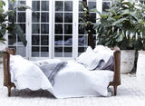 Överkast och kuddfodral King 170x235 cm, White