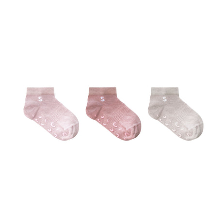 3-pack Sneaker Socks Cay Cay, strl 25/27 (Anti-Slip)