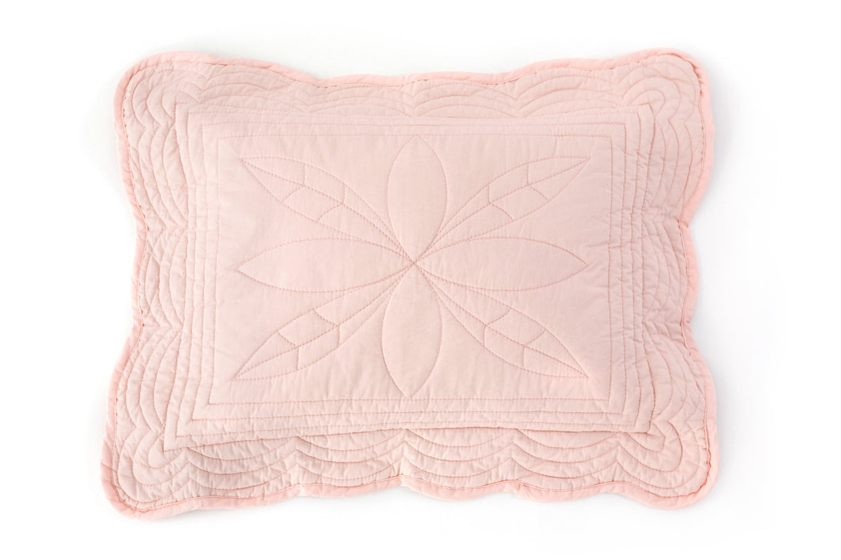 Överkast och kuddfodral Baby, Shell Pink